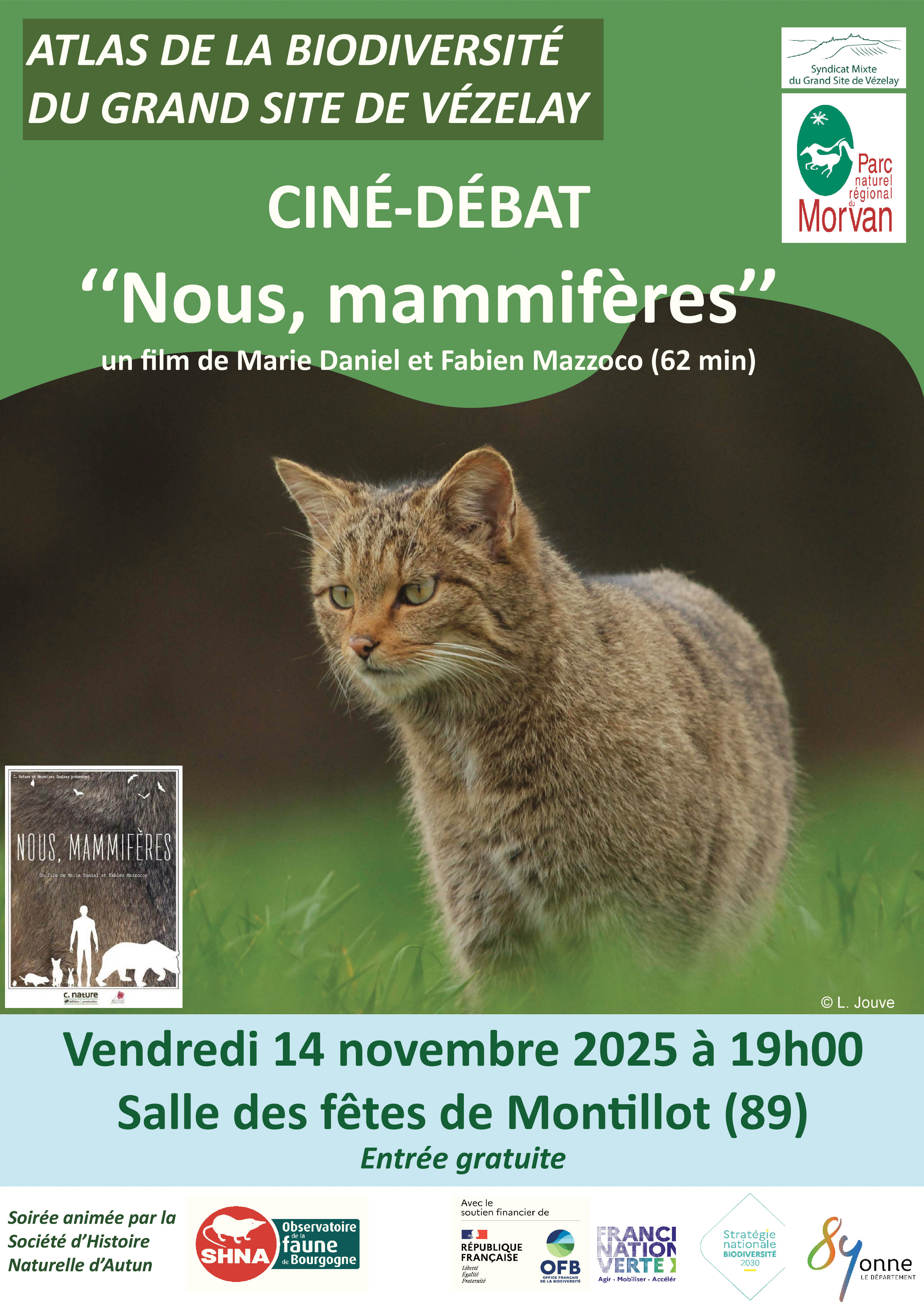 Ciné-débat Biodiv Grand Site de Vézelay