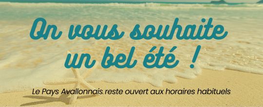 Nous vous souhaitons un bel été !