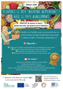 Défi Aventure Alimentaire 2026