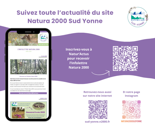 Suivez-nous pour ne rien manquer des actualités Natura 2000