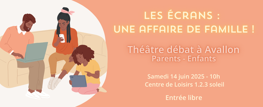 Théâtre débat les écrans 14 juin