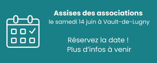 Save the date Assises des associations le 14 juin à Vault-de-Lugny