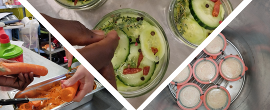 Atelier transformation légumes