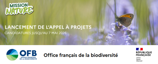 Appel à projets Mission Nature